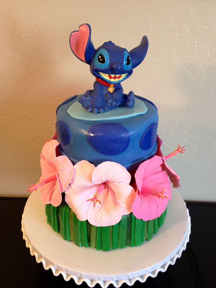 Lilo and Stitch Birthday Cake