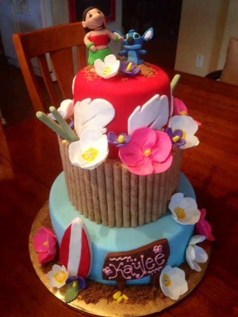 Lilo and Stitch Cake