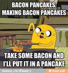 Making Bacon Pancakes Adventure Time