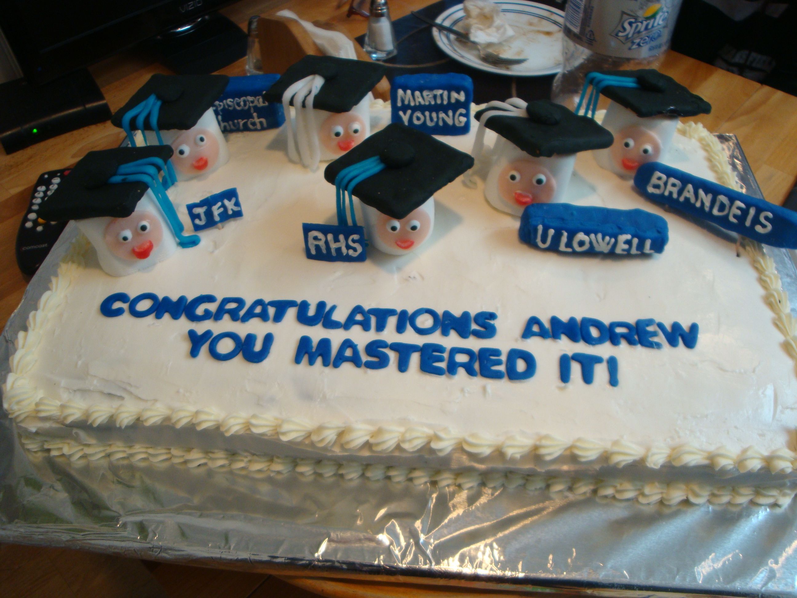 Masters Degree Graduation Cake Ideas