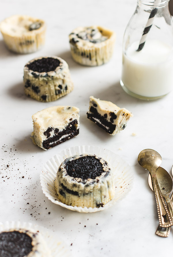 Mini Oreo Cheesecakes