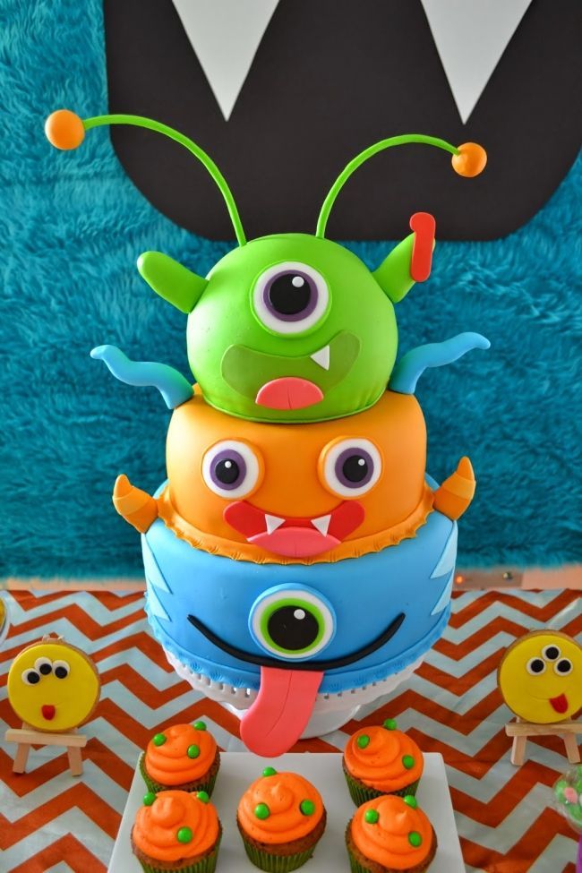 Monster Birthday Cake Ideas