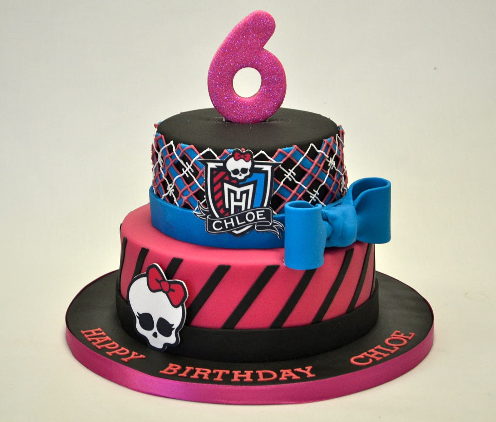 Monster High Cake 2 Tier