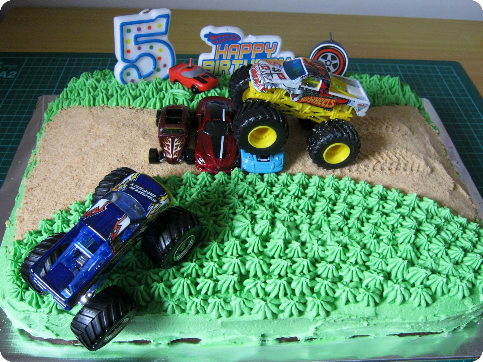 Monster Truck Cake