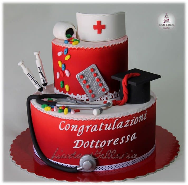 Nurse Retirement Cake