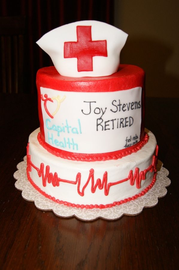 Nurse Retirement Cake