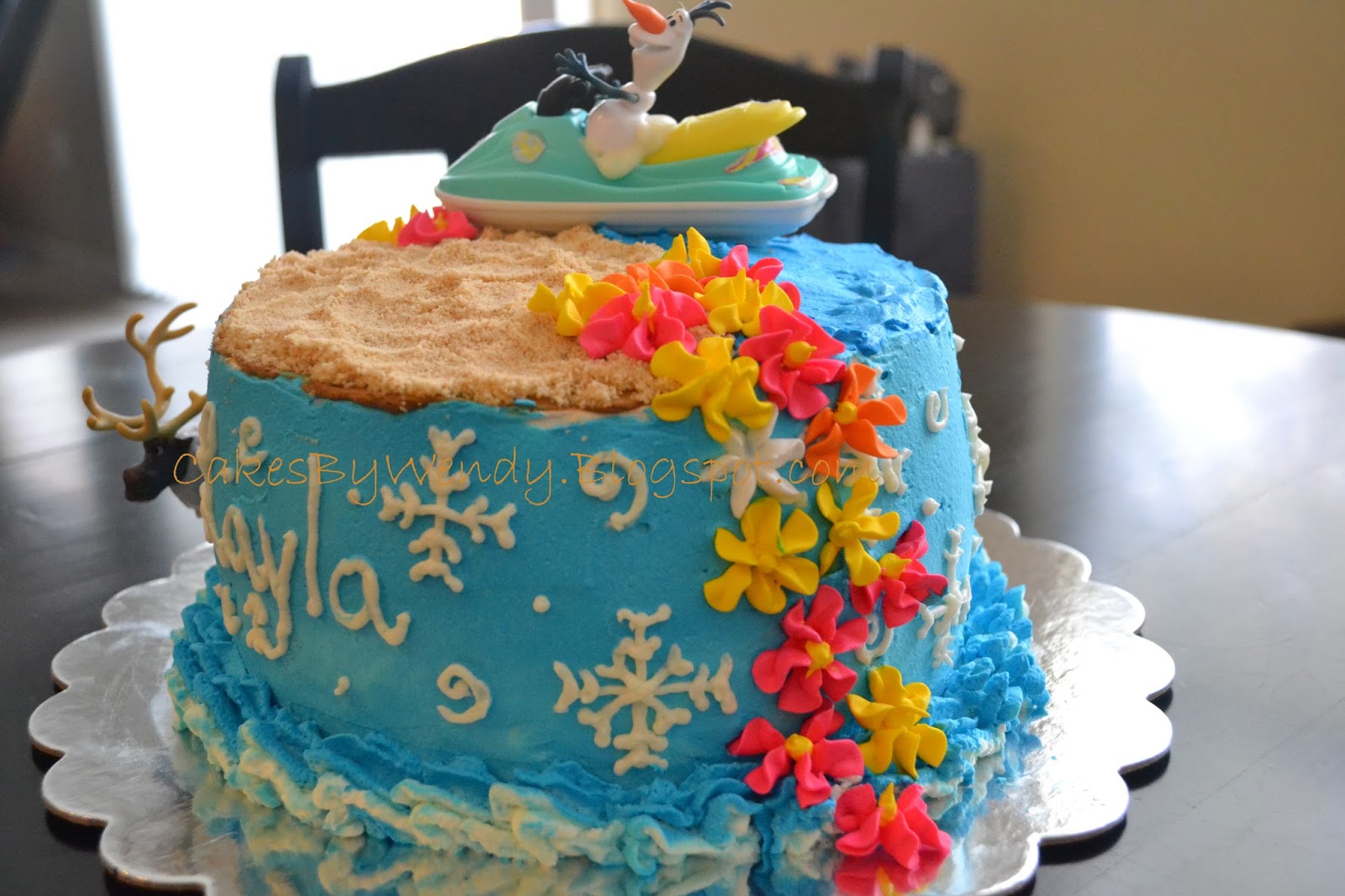 Olaf Summer Cake