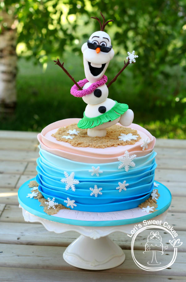 Olaf Summer Cake