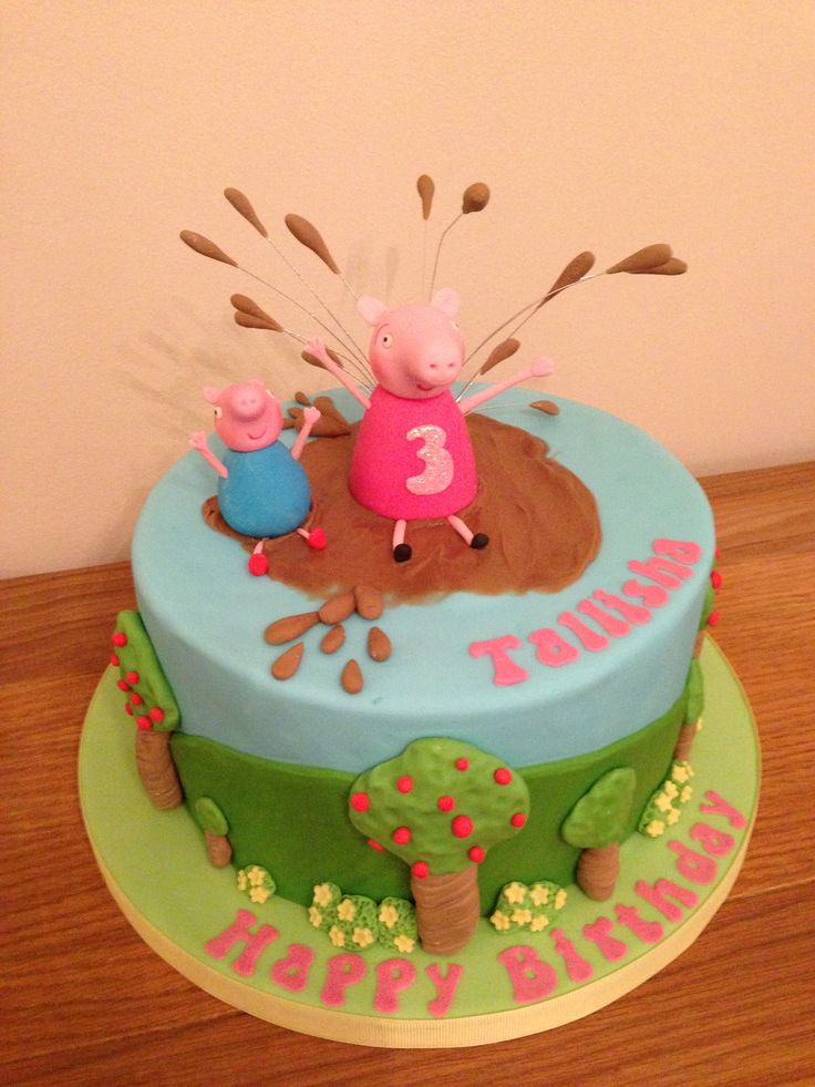 11 Photos of Pig Themed Cakes