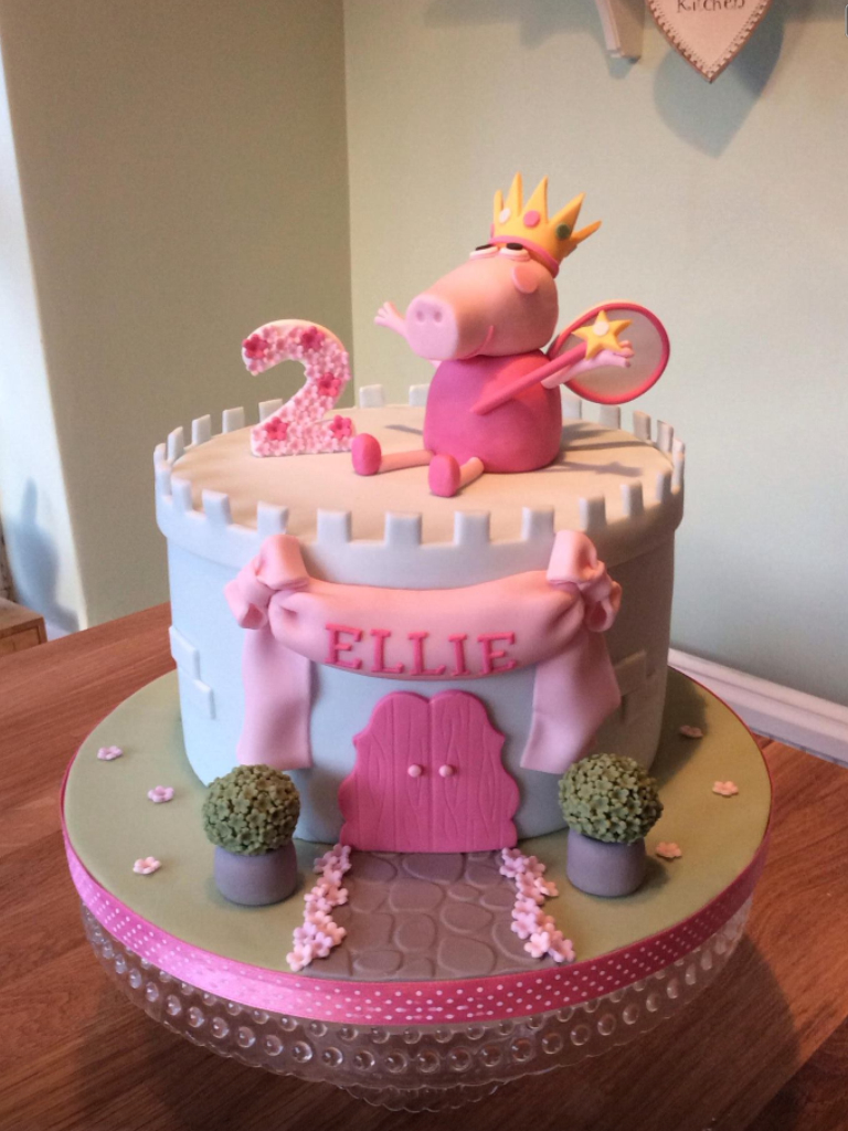 Peppa Pig Themed Cake