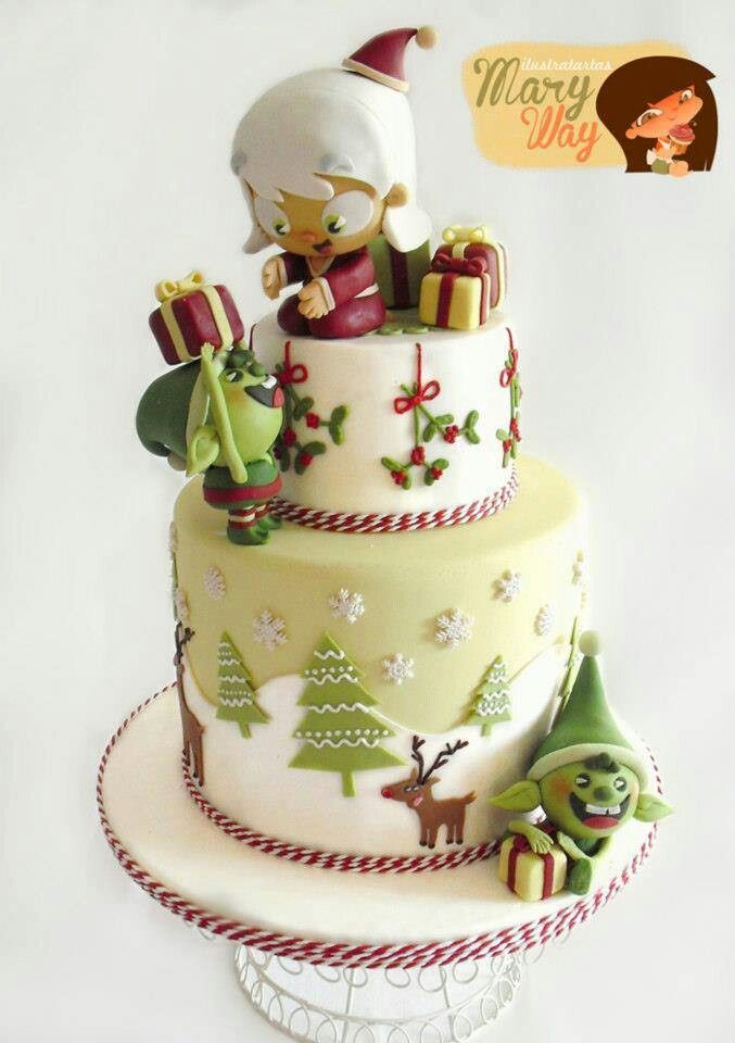 Pinterest Christmas Cake Ideas