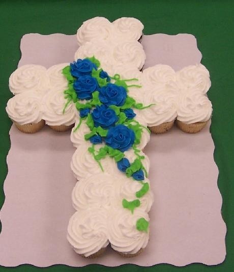 Pinterest Cupcake Cross Cake