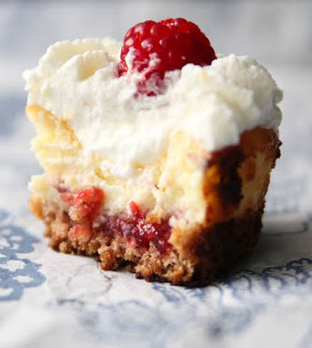 Raspberry Cheesecake Cupcakes