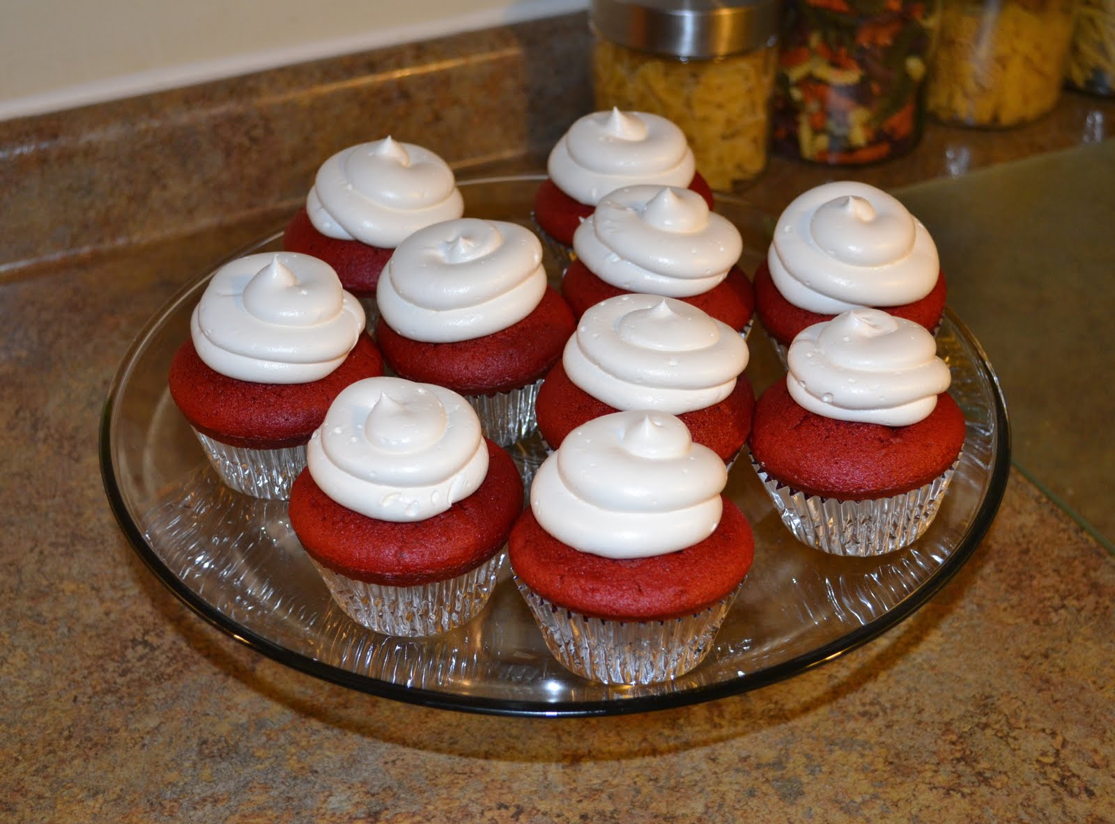 Red Velvet Filled Cupcakes