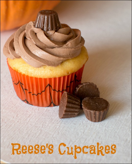 Reese Peanut Butter Cups Cupcakes Recipe