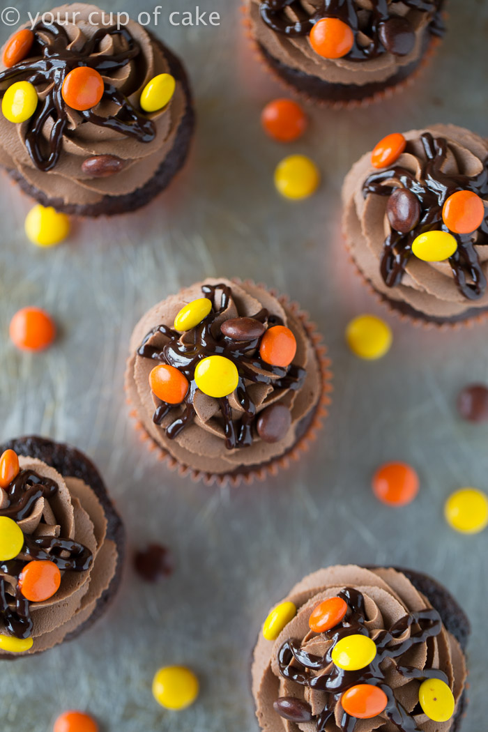 Reese's Pieces Peanut Butter Cake