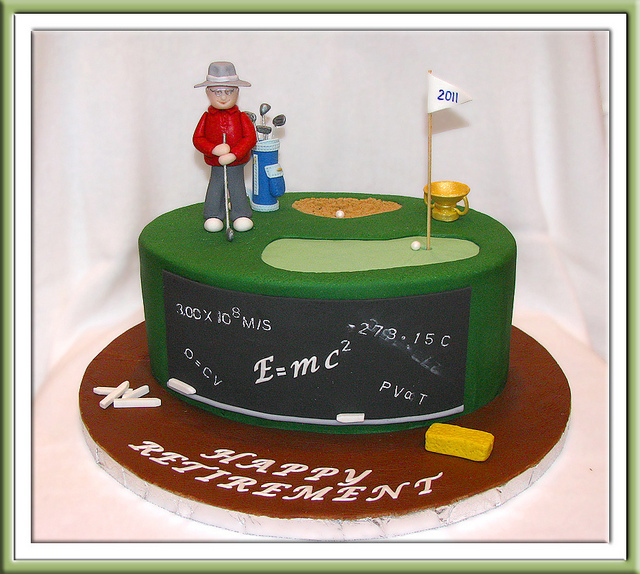 Teacher Retirement Cake