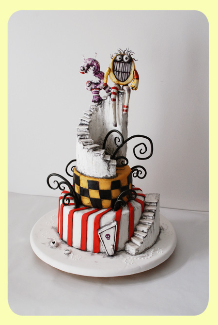 Tim Burton Birthday Cake