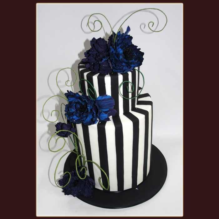 Tim Burton Wedding Cake