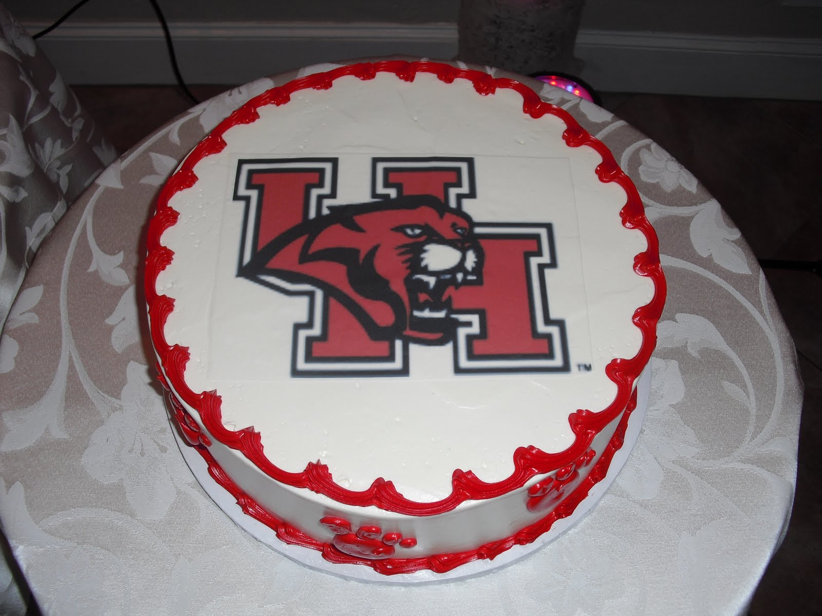 University of Houston Graduation Cake