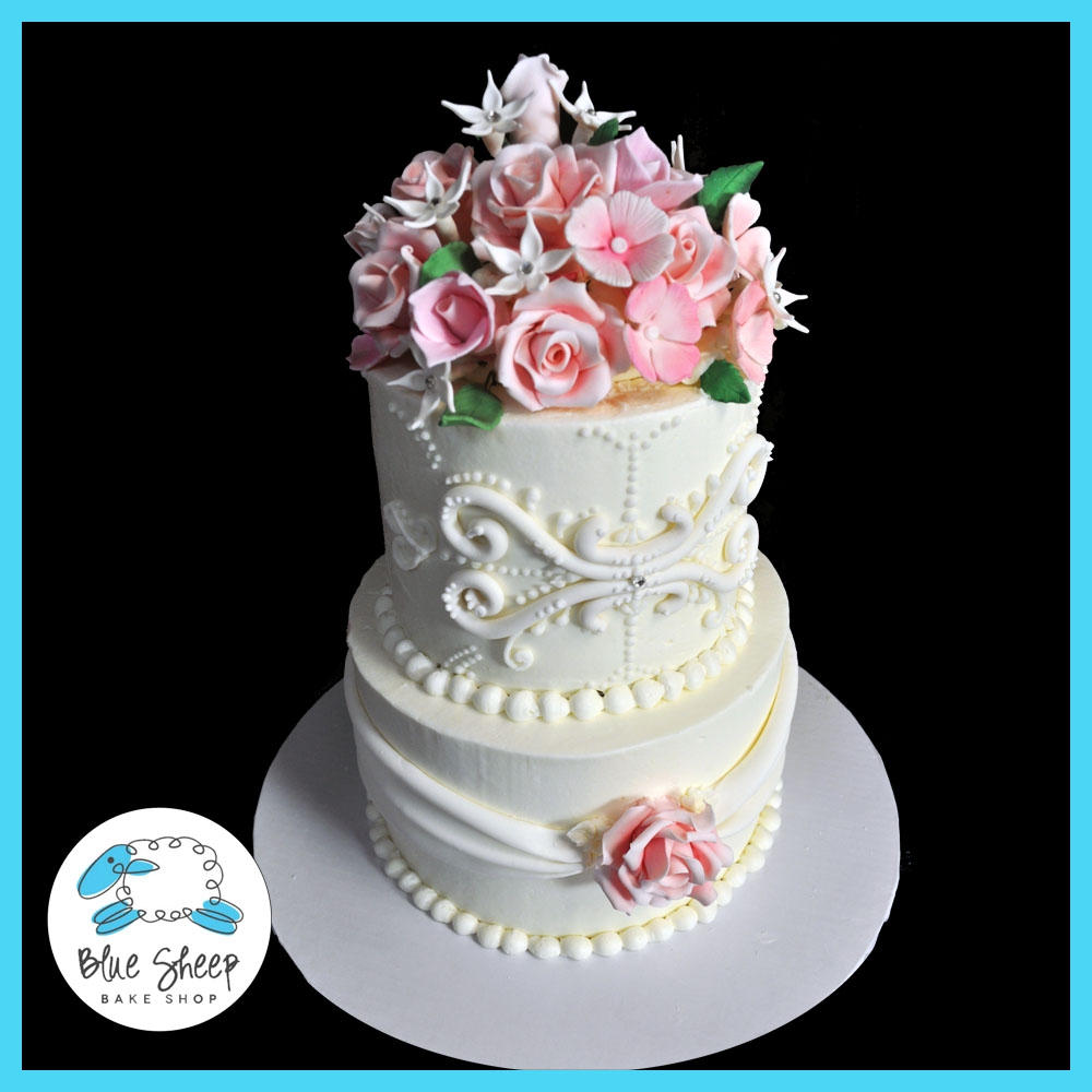 Wedding Cake with Buttercream