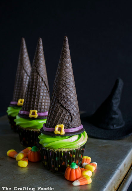 Witch Hat Cupcakes