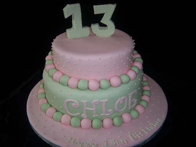 13th Birthday Cake