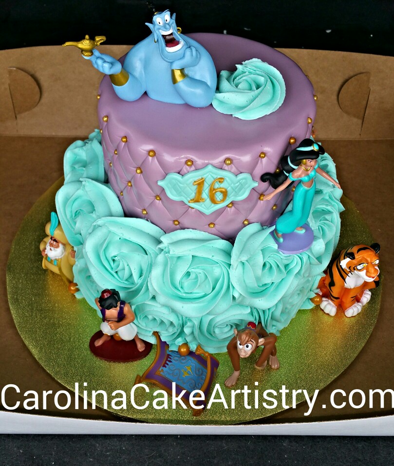 Aladdin Themed Birthday Cake