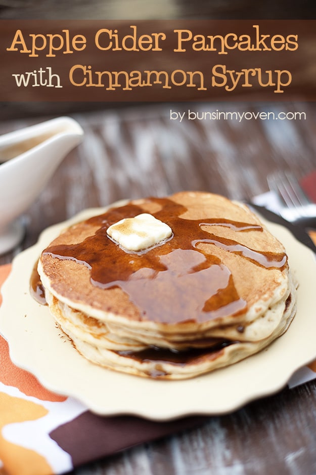 Apple Cinnamon Pancake Syrup Recipe