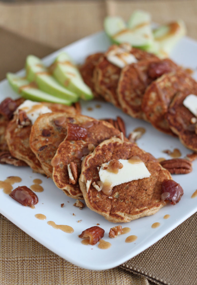 Apple Pecan Pancakes Recipe