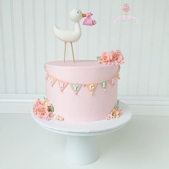 Baby Shower Cake Buttercream