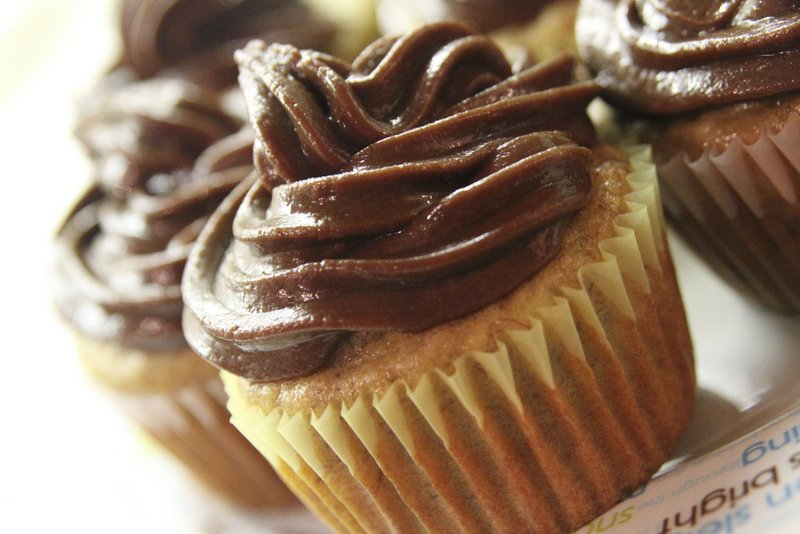 Banana Cupcakes with Nutella Frosting