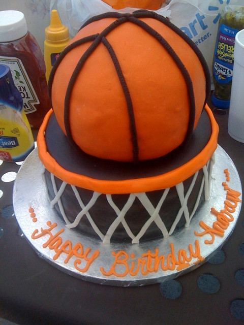 Basketball Cake Ideas