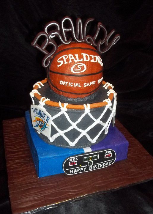 10 Photos of Basketball Themed Graduation Cakes