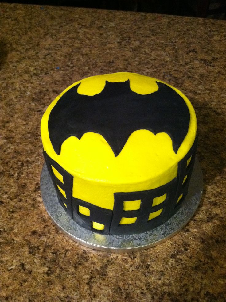 Batman Birthday Cake