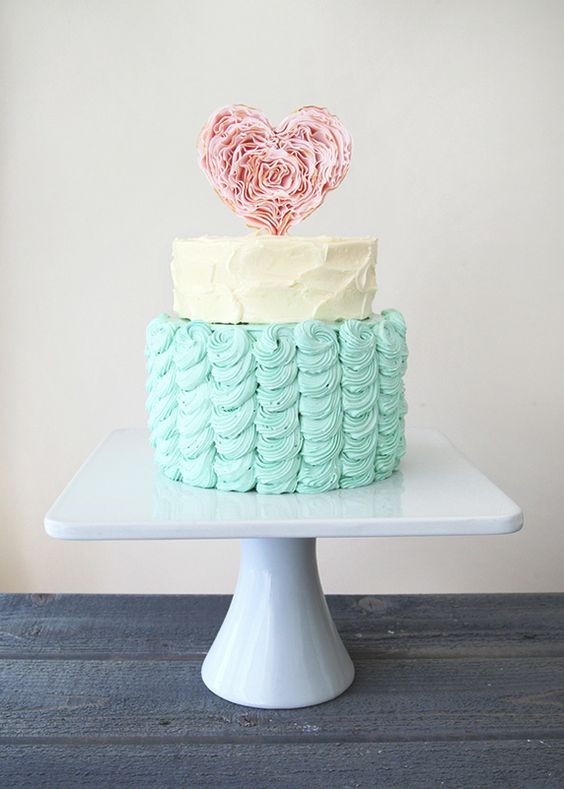 Beautiful Buttercream Birthday Cake