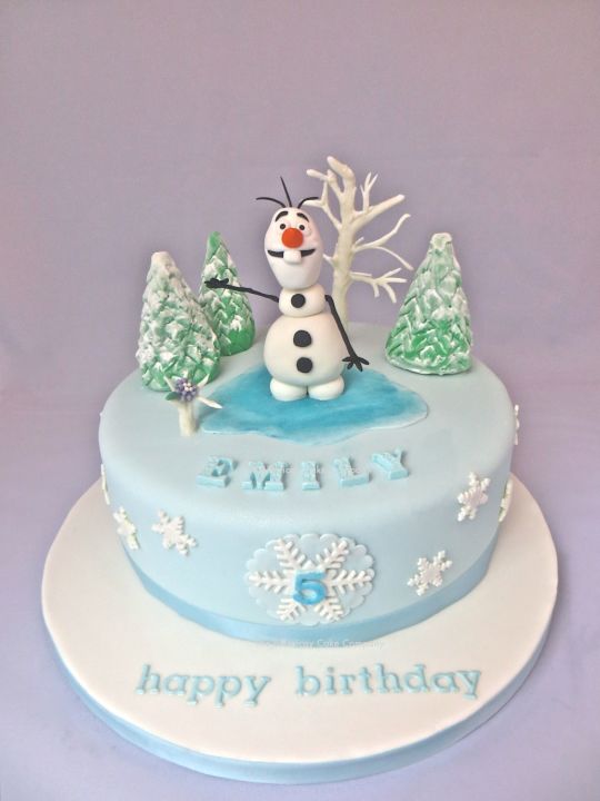 Birthday Cake Frozen Olaf