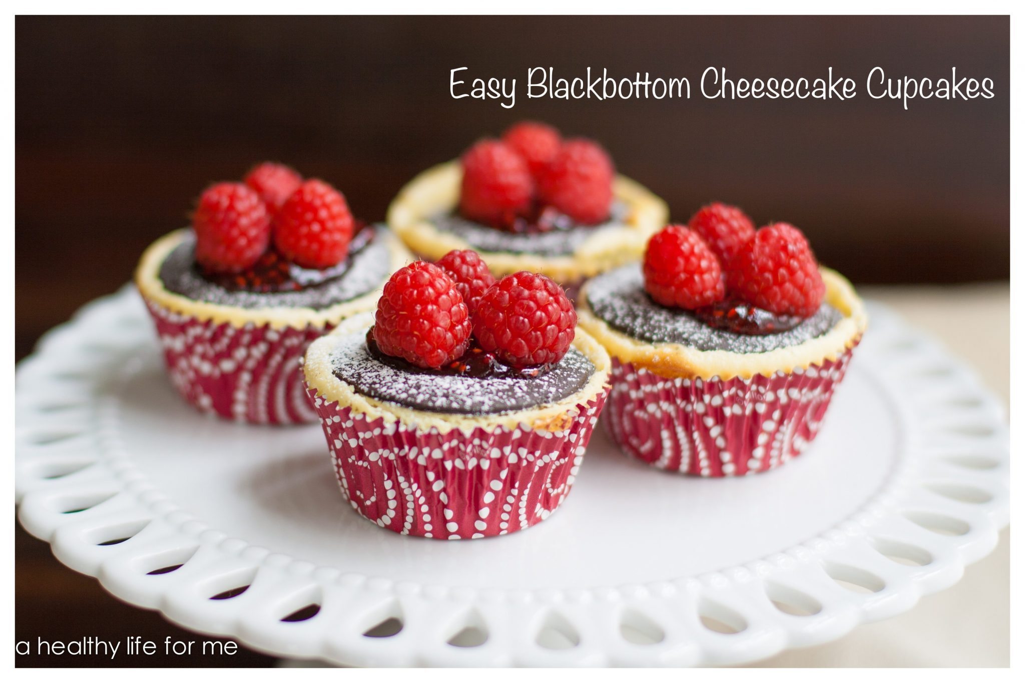 Black Bottom Cheesecake Cupcakes Recipe