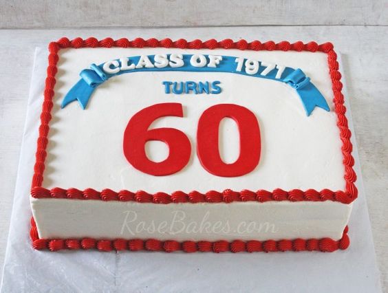 Class Reunion Cake