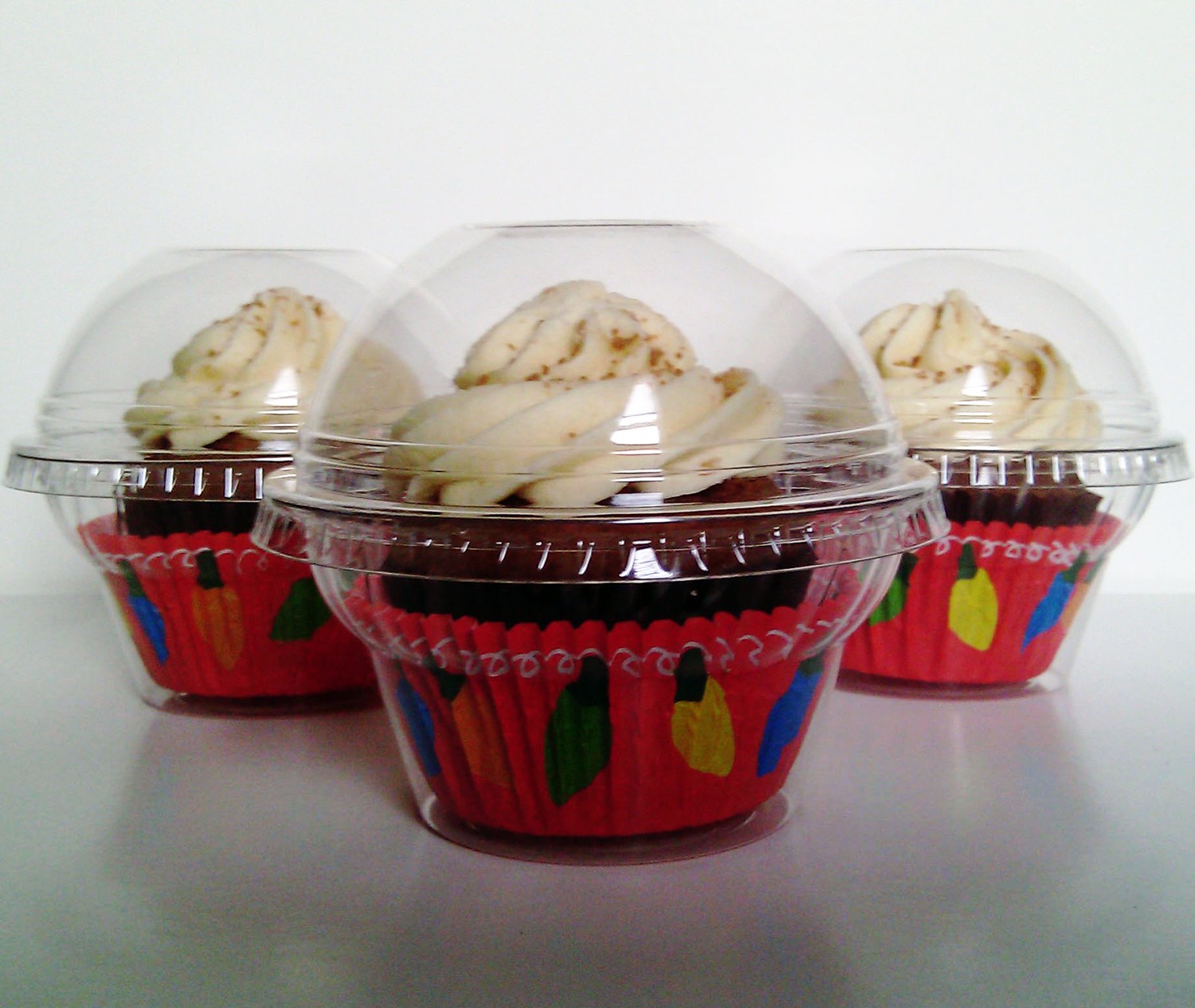 Clear Cupcake Favor Boxes