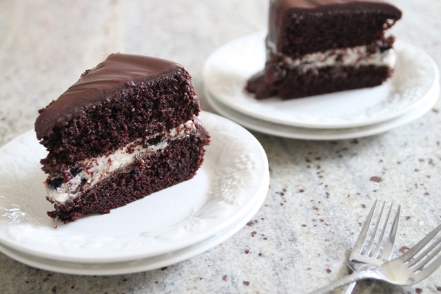 Cookies'n Cream Chocolate Cake