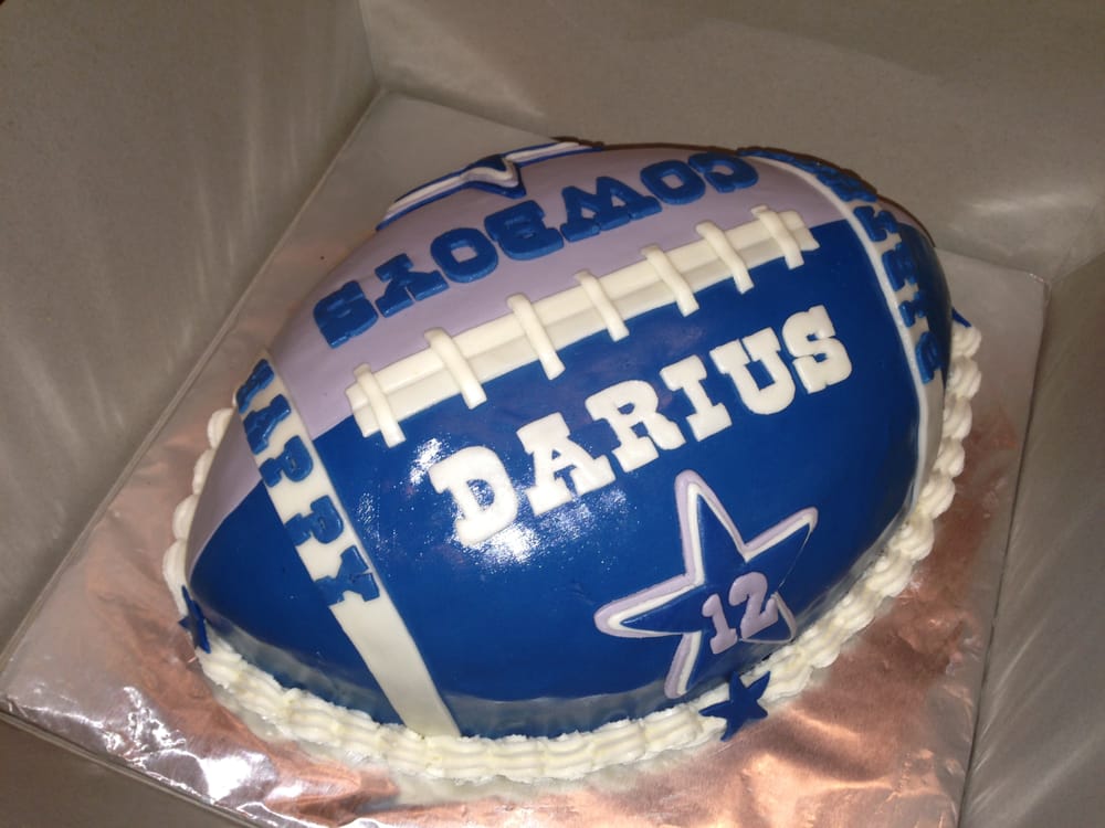 Dallas Cowboys Football Cake