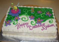 Decorated Birthday Sheet Cakes