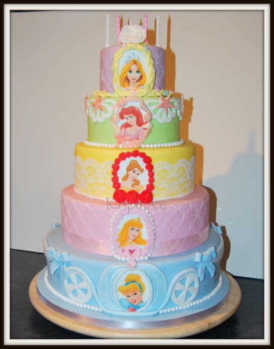 Disney Princess Cake