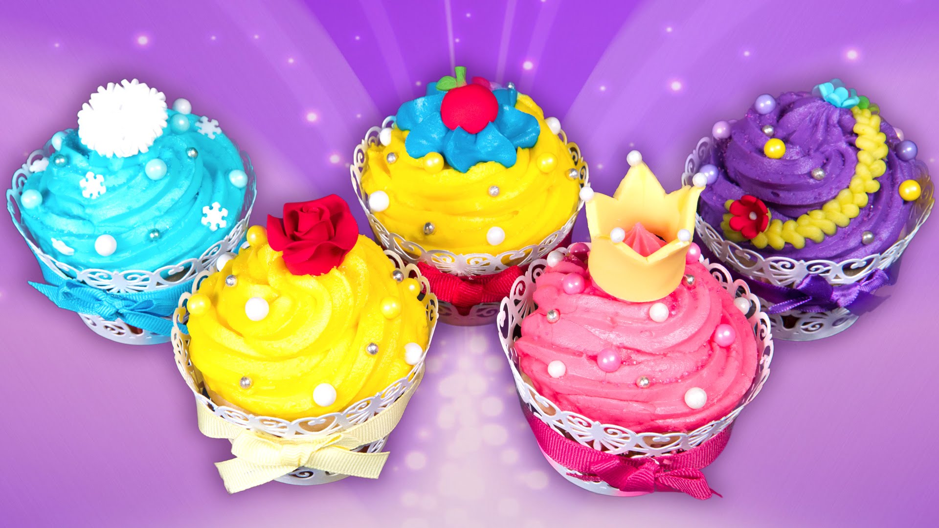 Disney Princess Cupcakes