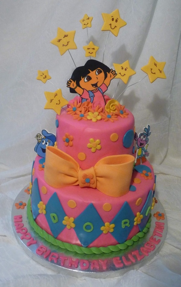 Dora & Friends Birthday Cake