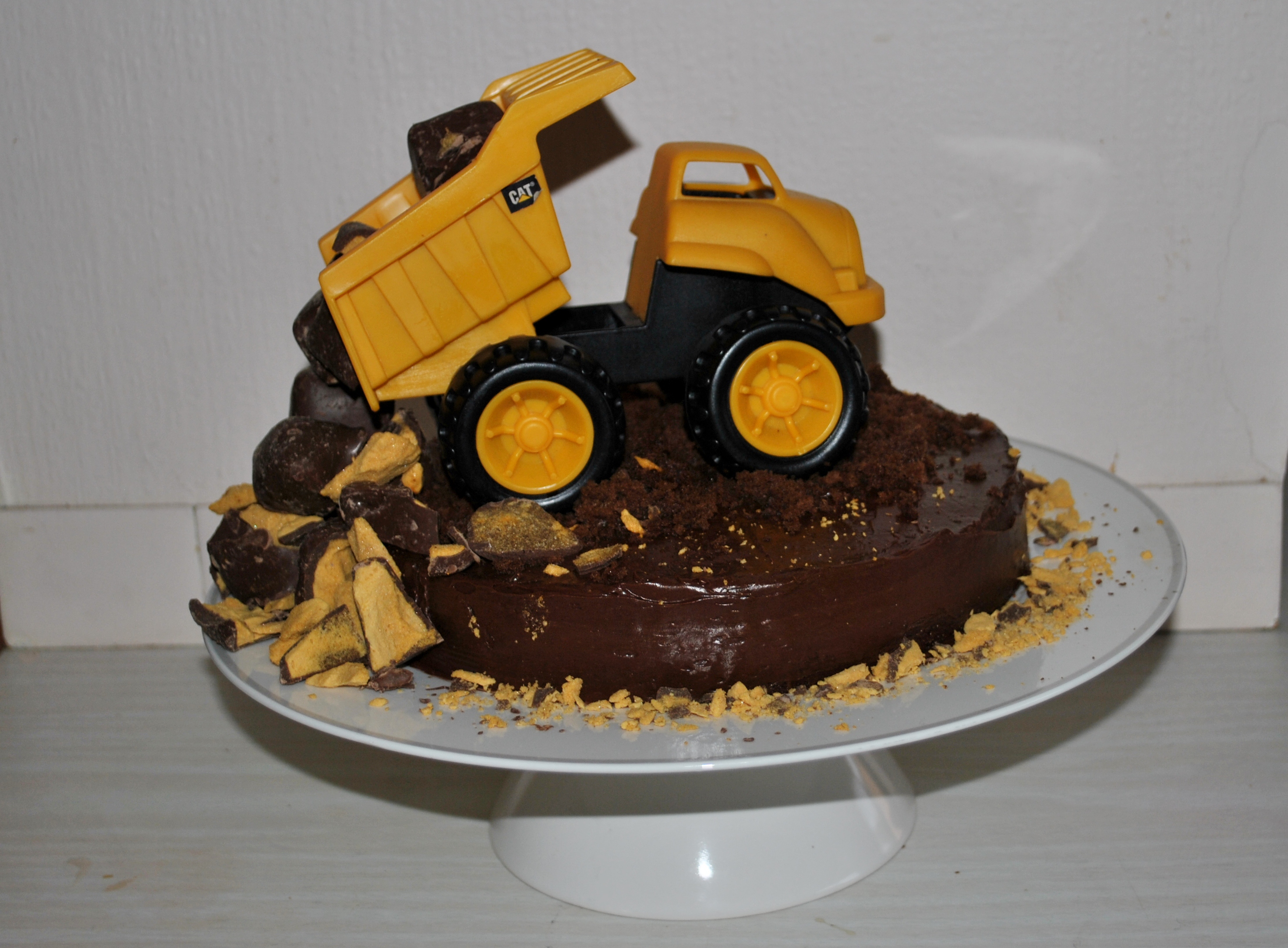 Dump Truck Cake