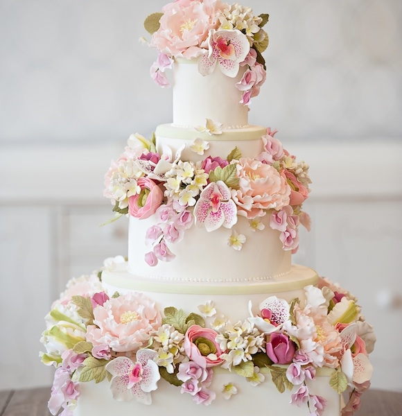 English Flower Garden Cake