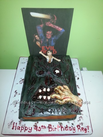 Evil Dead Birthday Cake