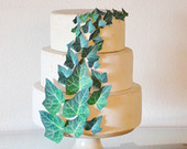 Fall Leaves Cake Decorations Edible